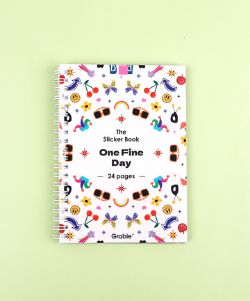 24 Sheets Grabie Exclusive One Fine Day Sticker Book